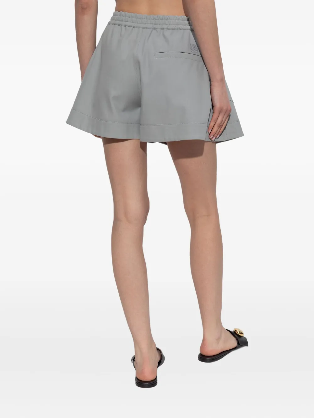 LOEWE Shorts met trekkoordtaille Grijs