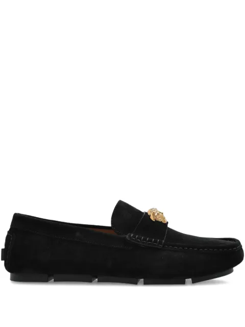 Versace Medusa-plaque loafers