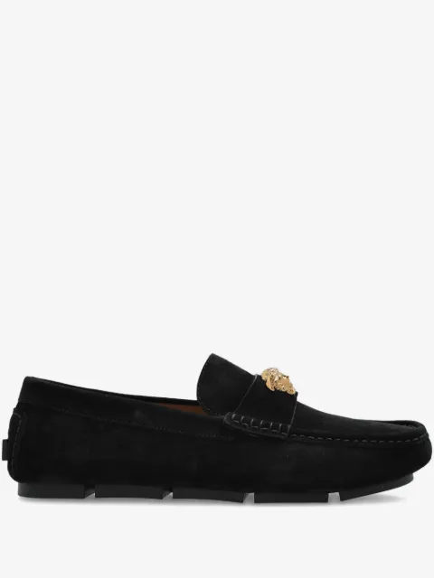 Versace Medusa-plaque loafers