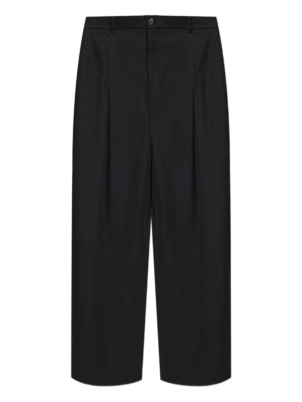 LOEWE pleated-panel trousers | Black | Image 1