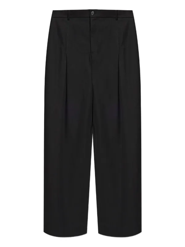 LOEWE プリーツパネル パンツ | ブラック | FARFETCH JP