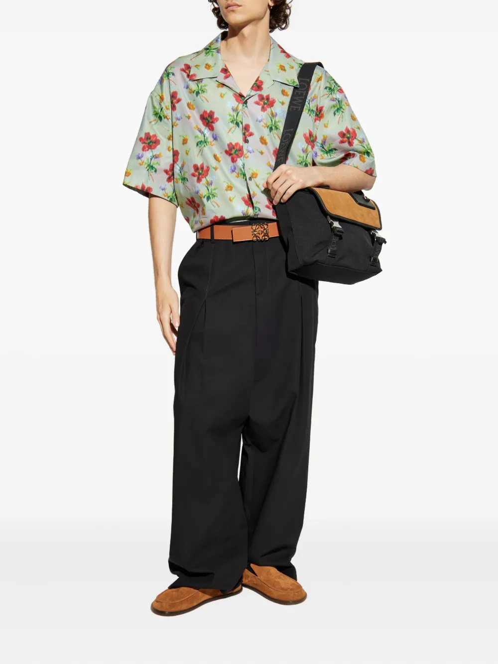 LOEWE pleated-panel trousers | Loose Fit Pants | Image 2