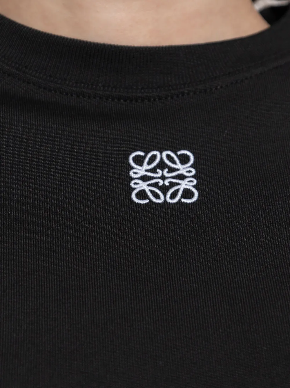 LOEWE T-shirt met borduurwerk Zwart