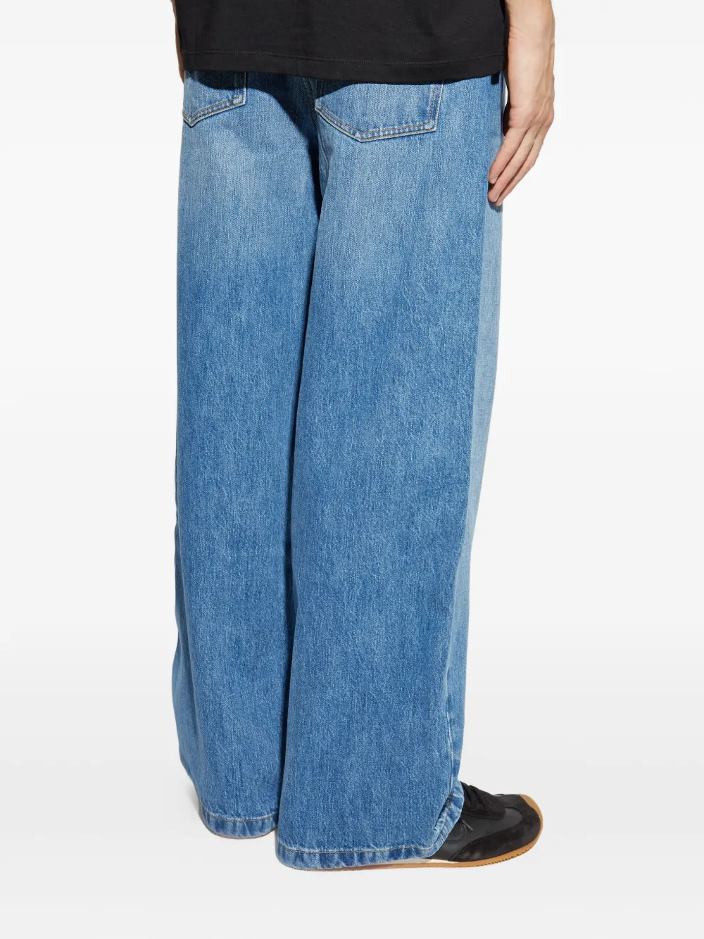 LOEWE Jeans met knopen Blauw
