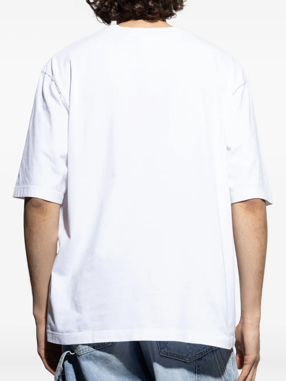 DSQUARED2 T-shirt met logoprint Wit