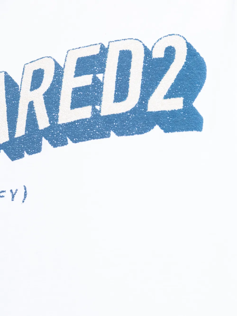 DSQUARED2 T-shirt met logoprint Wit
