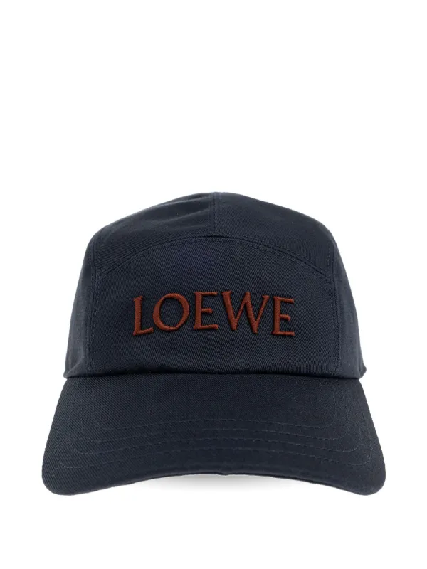 LOEWE ロゴ キャップ | ブルー | FARFETCH JP