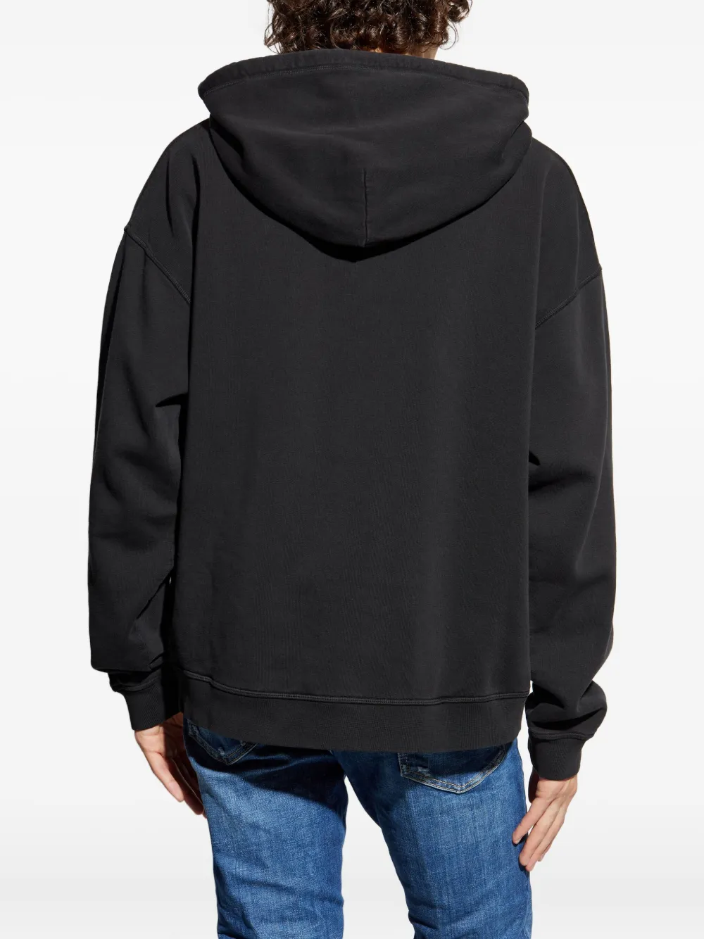DSQUARED2 Hoodie met trekkoord en buidelzak Zwart