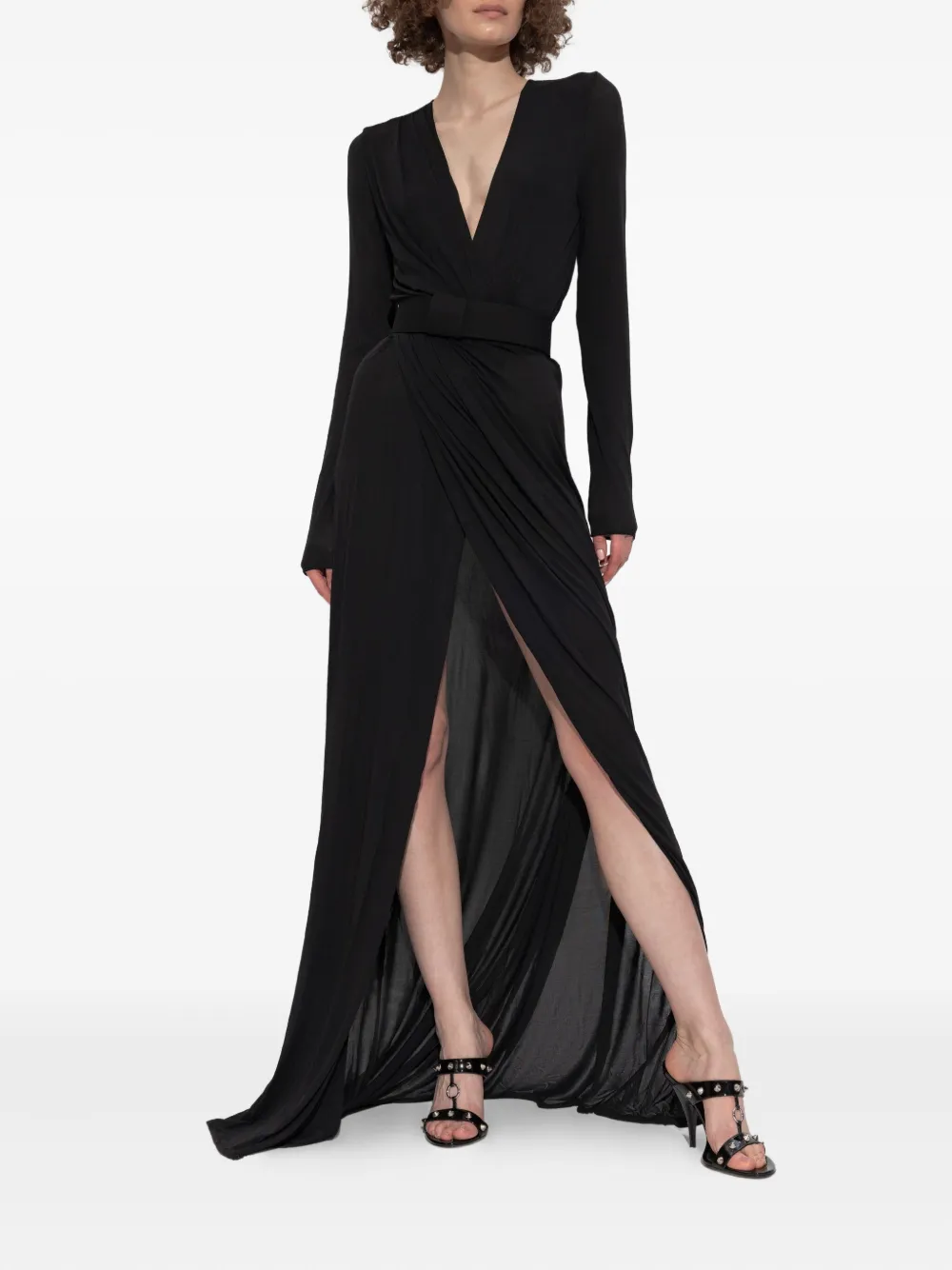 DSQUARED2 wrap-front long-sleeve dress | Evening Dresses | Image 2