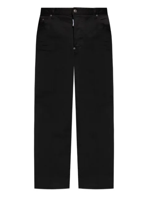 DSQUARED2 logo-patch jeans