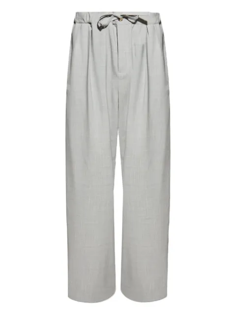 LOEWE pleated drawstring trousers
