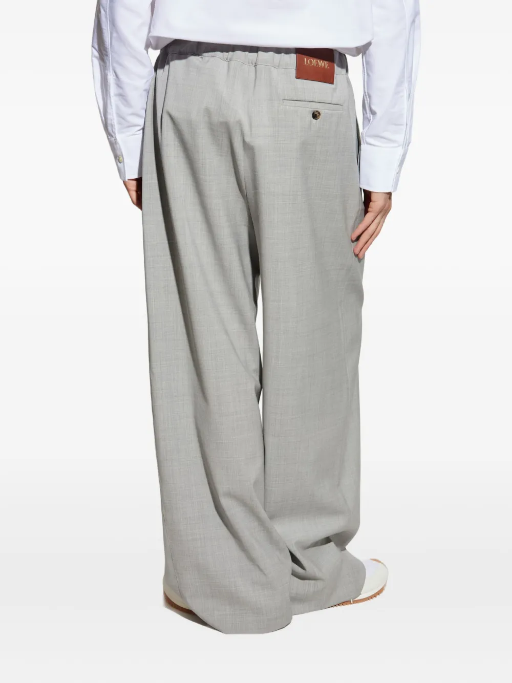 LOEWE Broek met trekkoord Grijs
