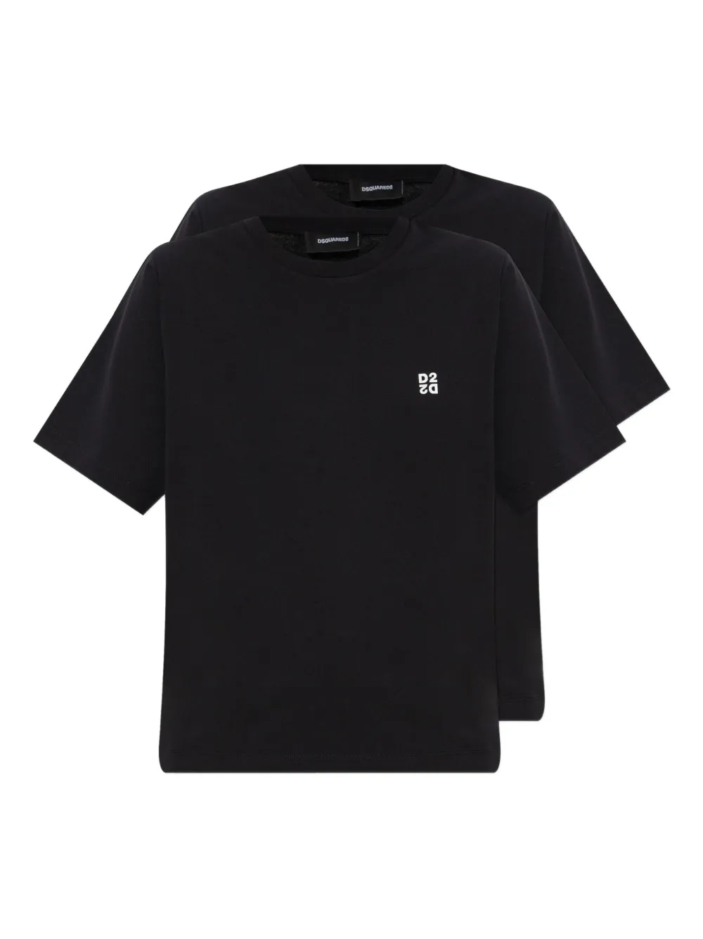 DSQUARED2 logo-print t-shirt (set of two) | Black | Image 1