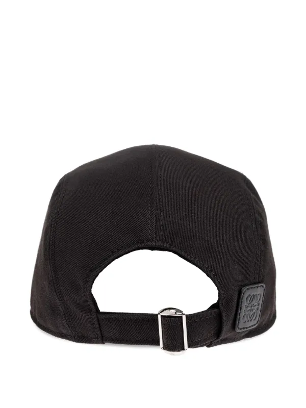 LOEWE logo-embroidered five-panel Cap | Black | FARFETCH display picture 3