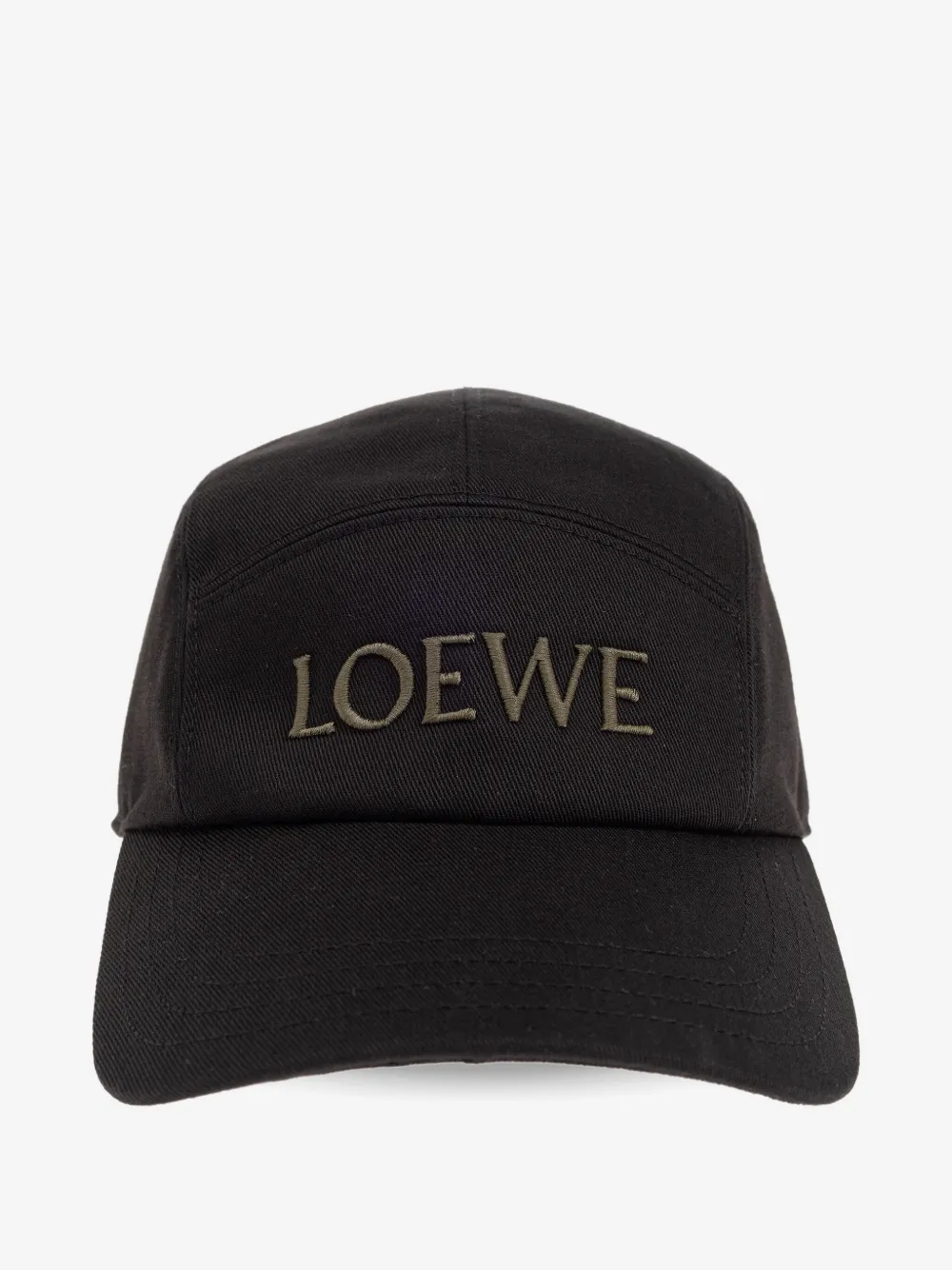 LOEWE logo-embroidered five-panel cap | Black | Image 1