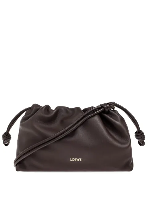 LOEWE medium Flamenco leather clutch bag