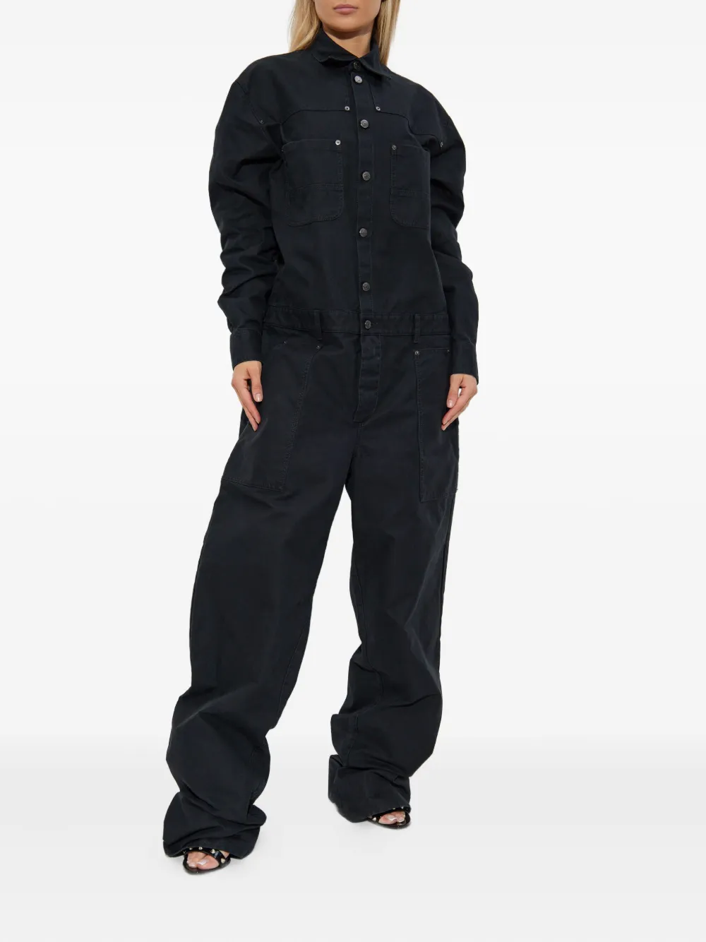 DSQUARED2 Cargo jumpsuit Zwart