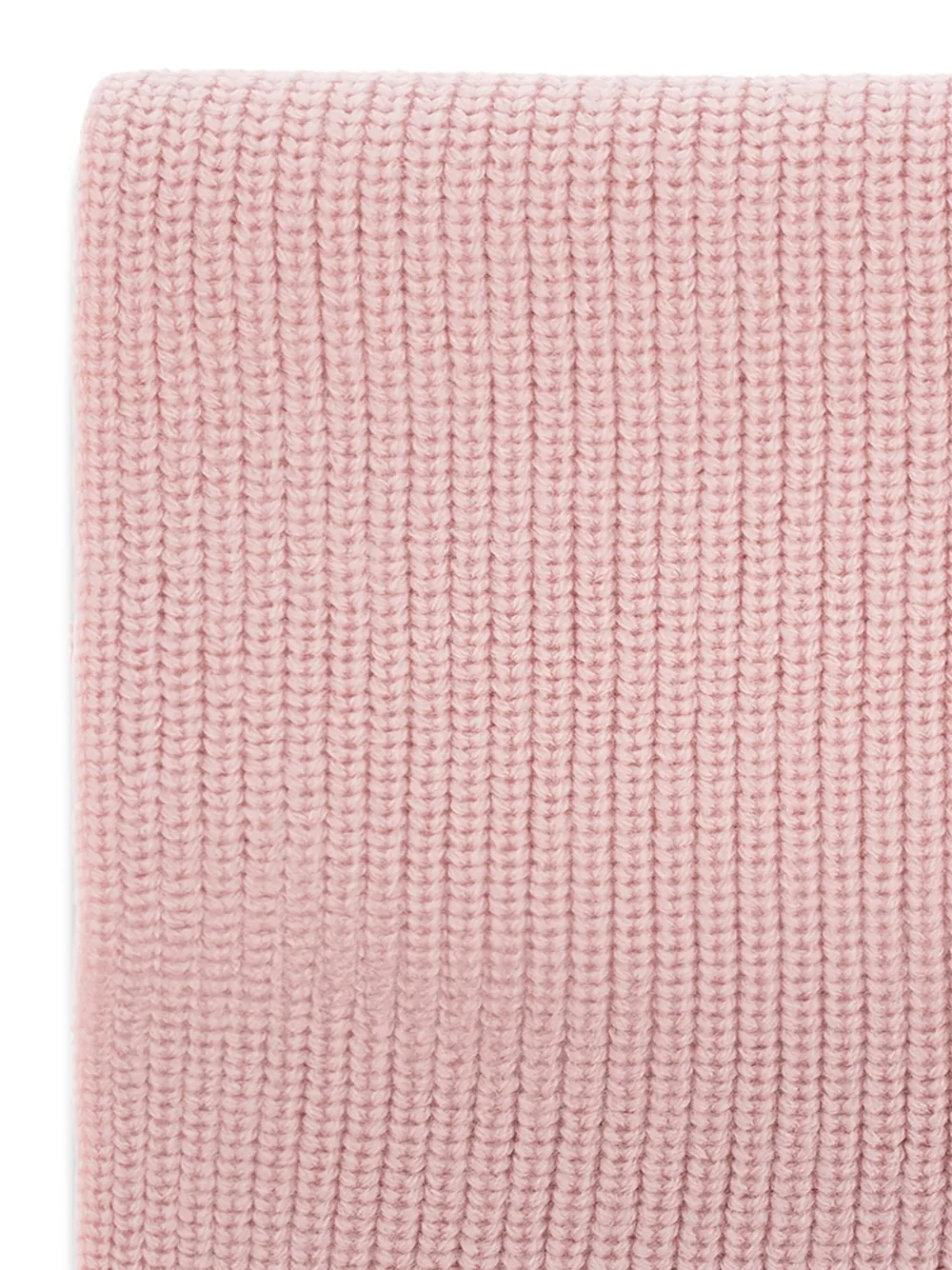 Versace Kids Ribgebreide sjaal Roze