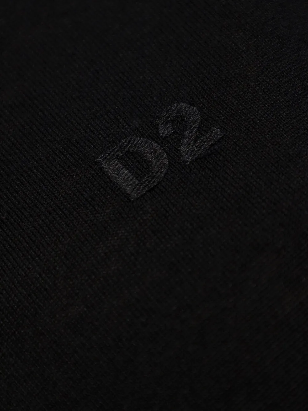 DSQUARED2 Coltrui met geborduurd logo Zwart
