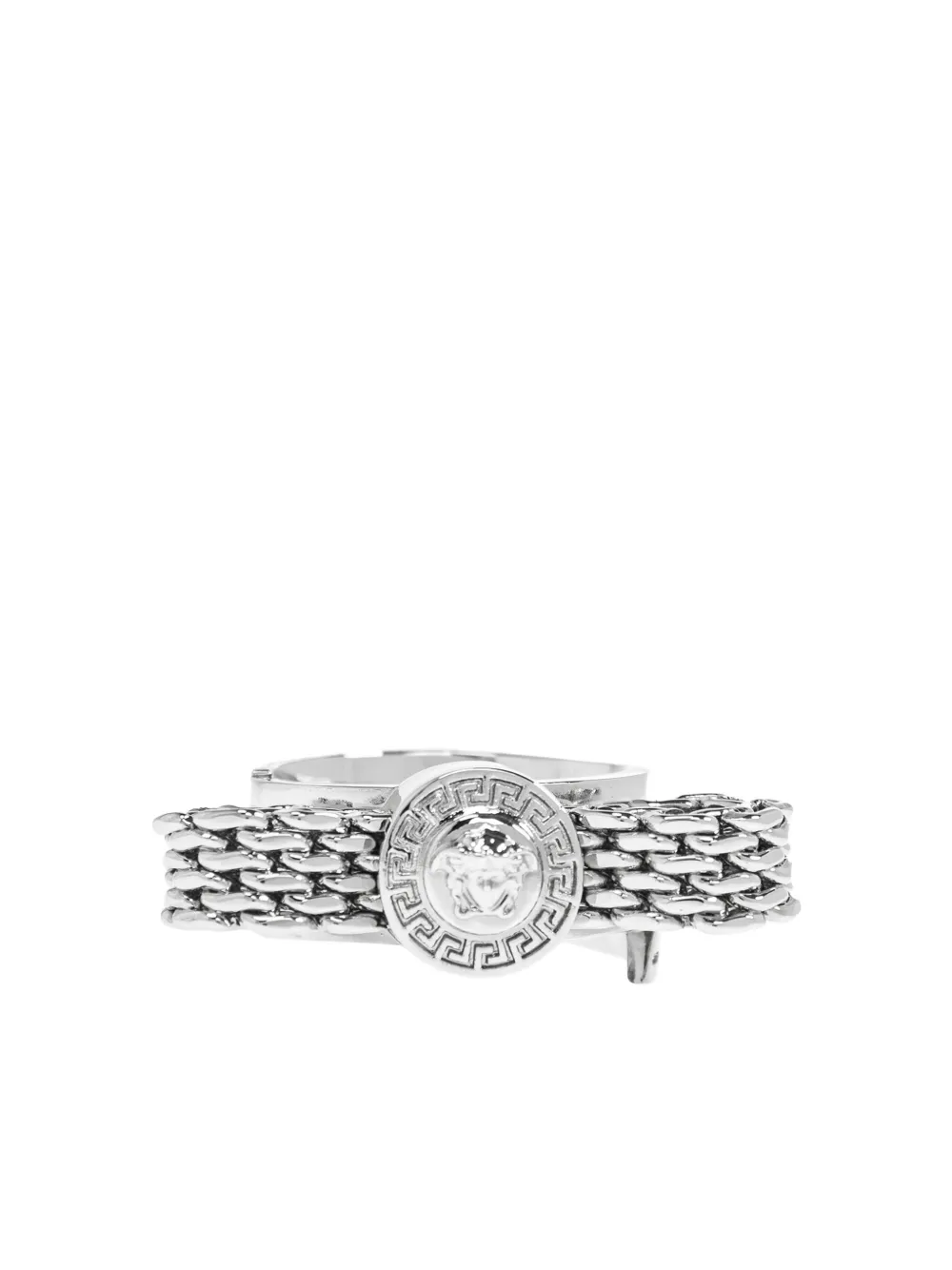Versace Medusa chain ring | Silver | Image 1