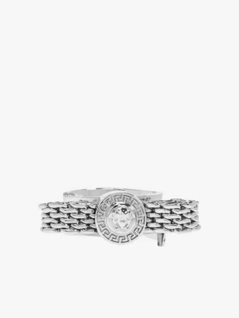 Versace anillo de cadena Medusa