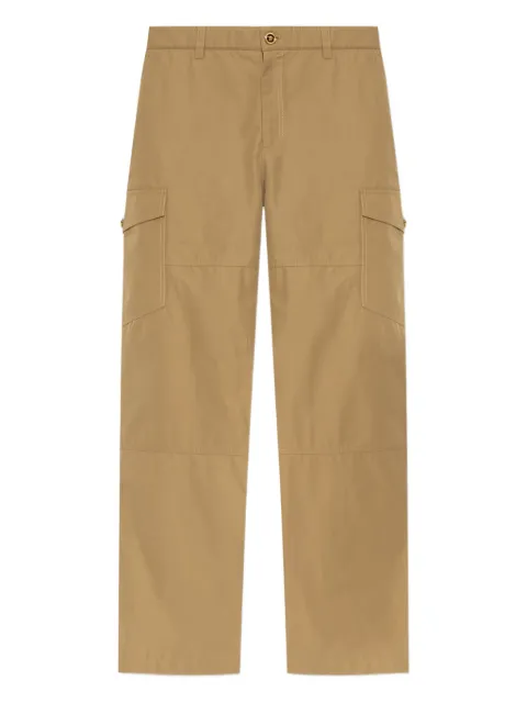 Versace pantalon en coton à poches cargo