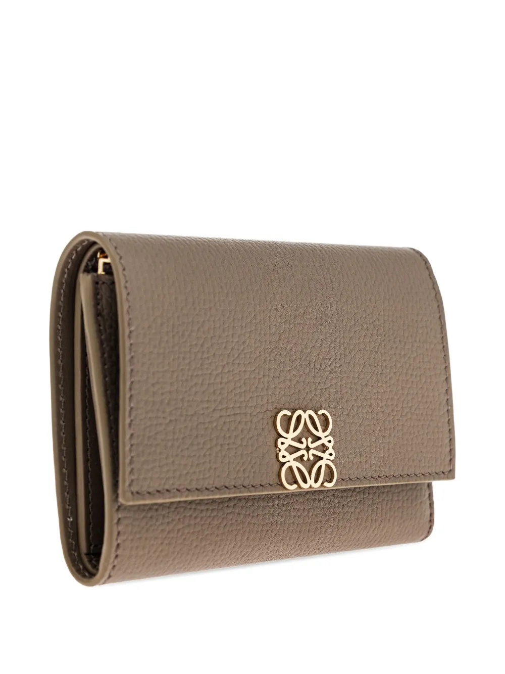 LOEWE Leren portemonnee Beige