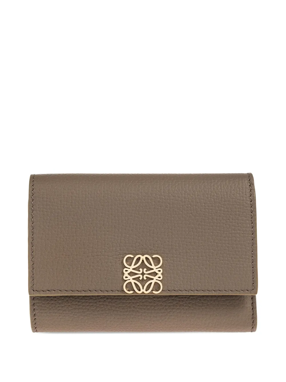 LOEWE Leren portemonnee Beige
