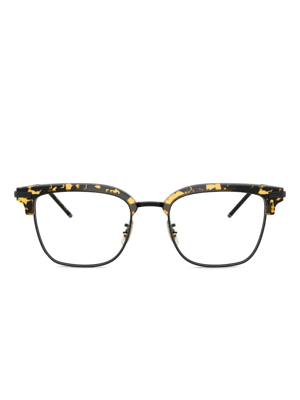Oliver Peoples tortoiseshell square-frame glasses | marron | Image 1