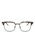 Oliver Peoples tortoiseshell square-frame glasses - Brown