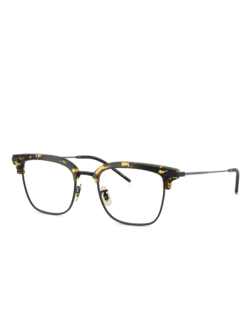 Oliver Peoples tortoiseshell square-frame glasses | Homme | Image 2
