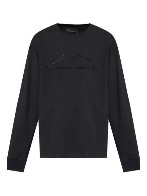 DSQUARED2 logo-embellished long-sleeve T-shirt
