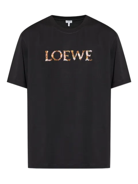 LOEWE logo-embroidered T-shirt