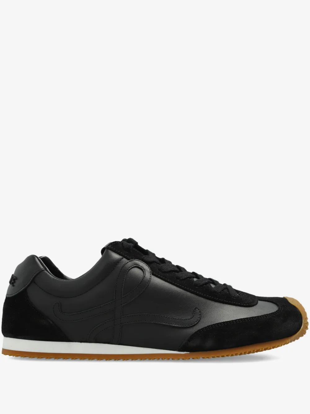 LOEWE Ballet Runner 2.0 皮质运动鞋 | 黑色 | Image 1