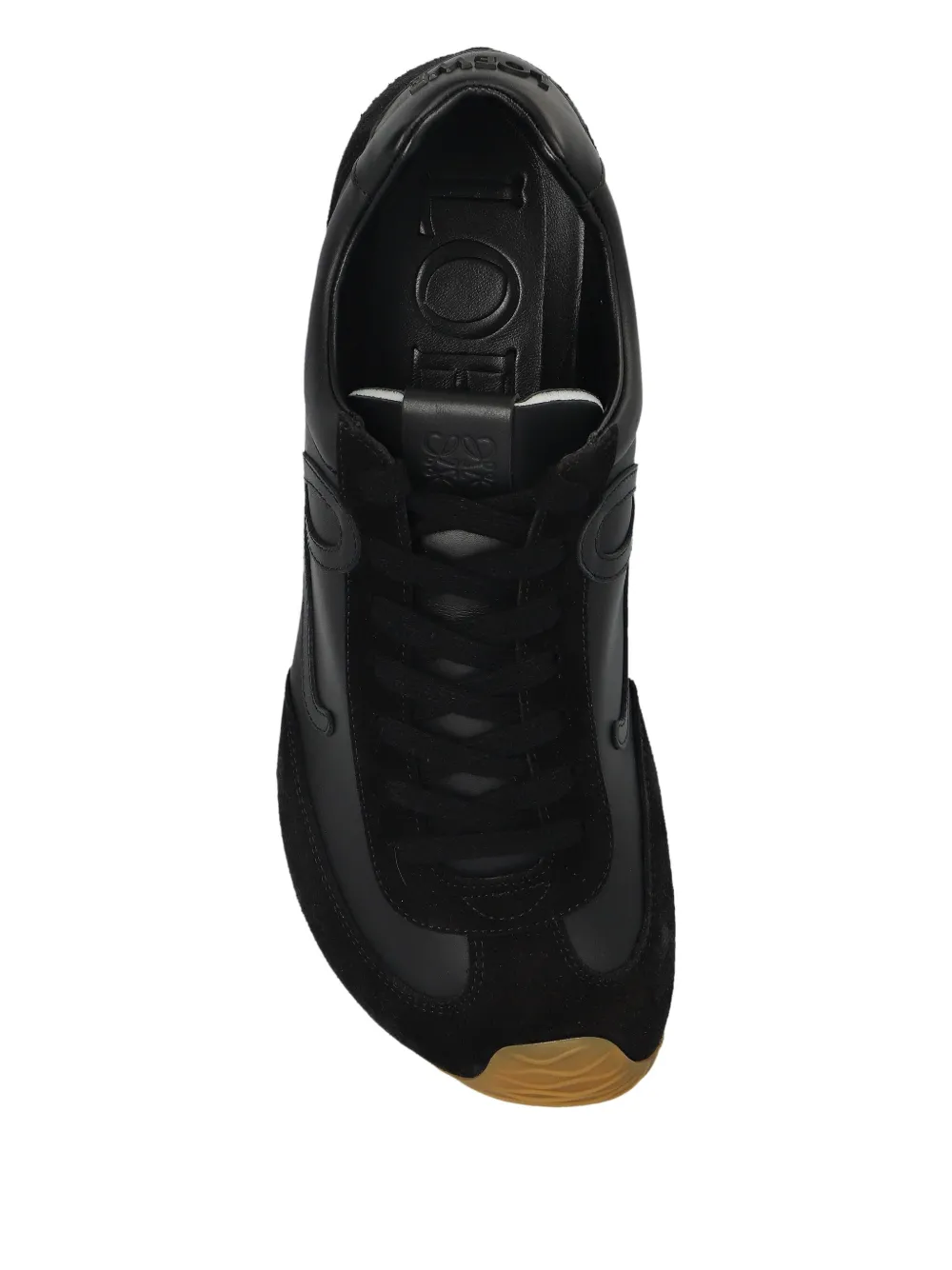 LOEWE Ballet Runner 2.0 leren sneakers Zwart