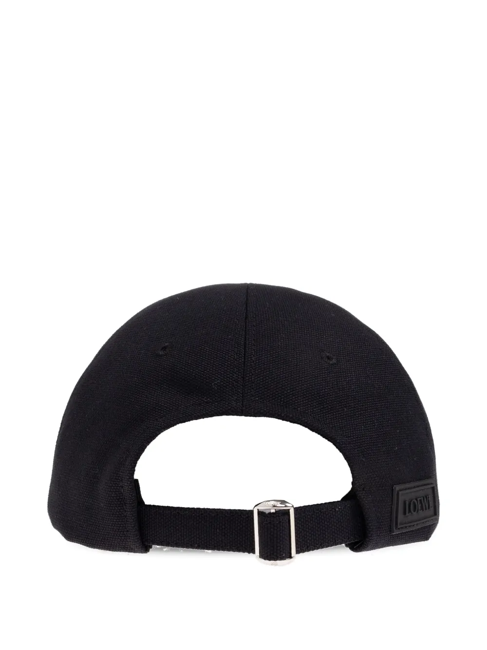 Loewe Anagram-patch Baseball Cap In Black