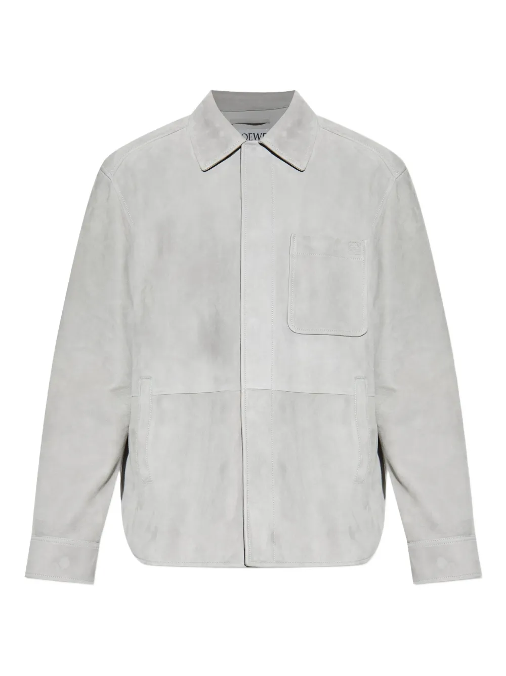 LOEWE suede jacket | グレー | Image 1
