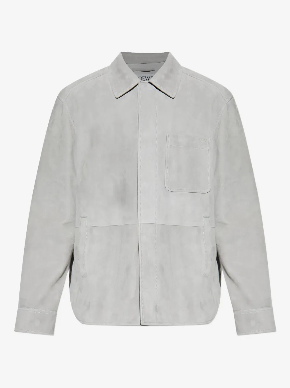 LOEWE suede jacket | Grey | Image 1