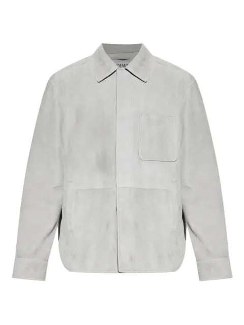 LOEWE suede jacket