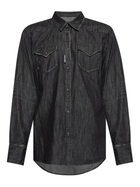 DSQUARED2 camisa de mezclilla manga larga