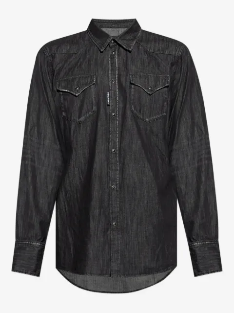 DSQUARED2 long-sleeved denim shirt