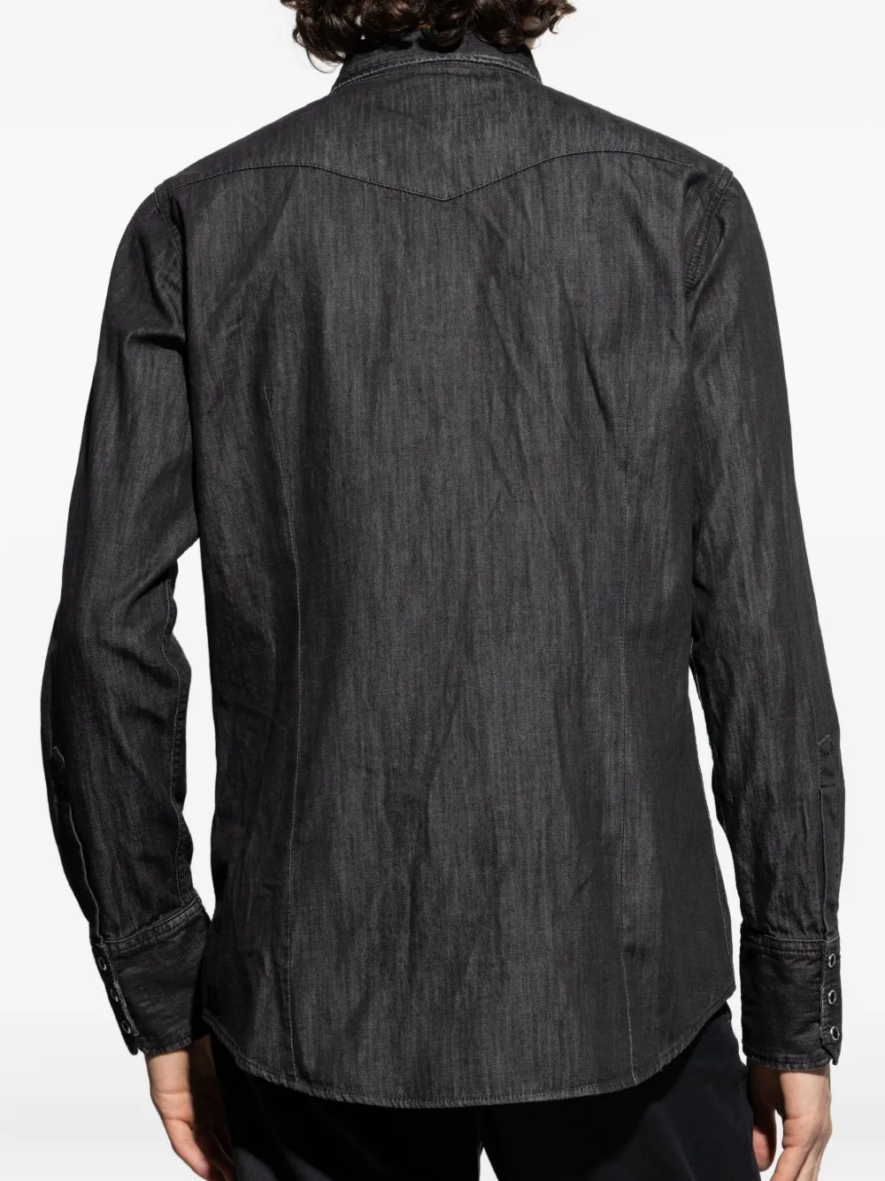 DSQUARED2 Denim overhemd Zwart