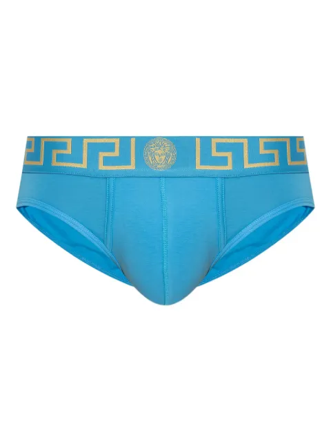 Versace Grecca-waistband briefs