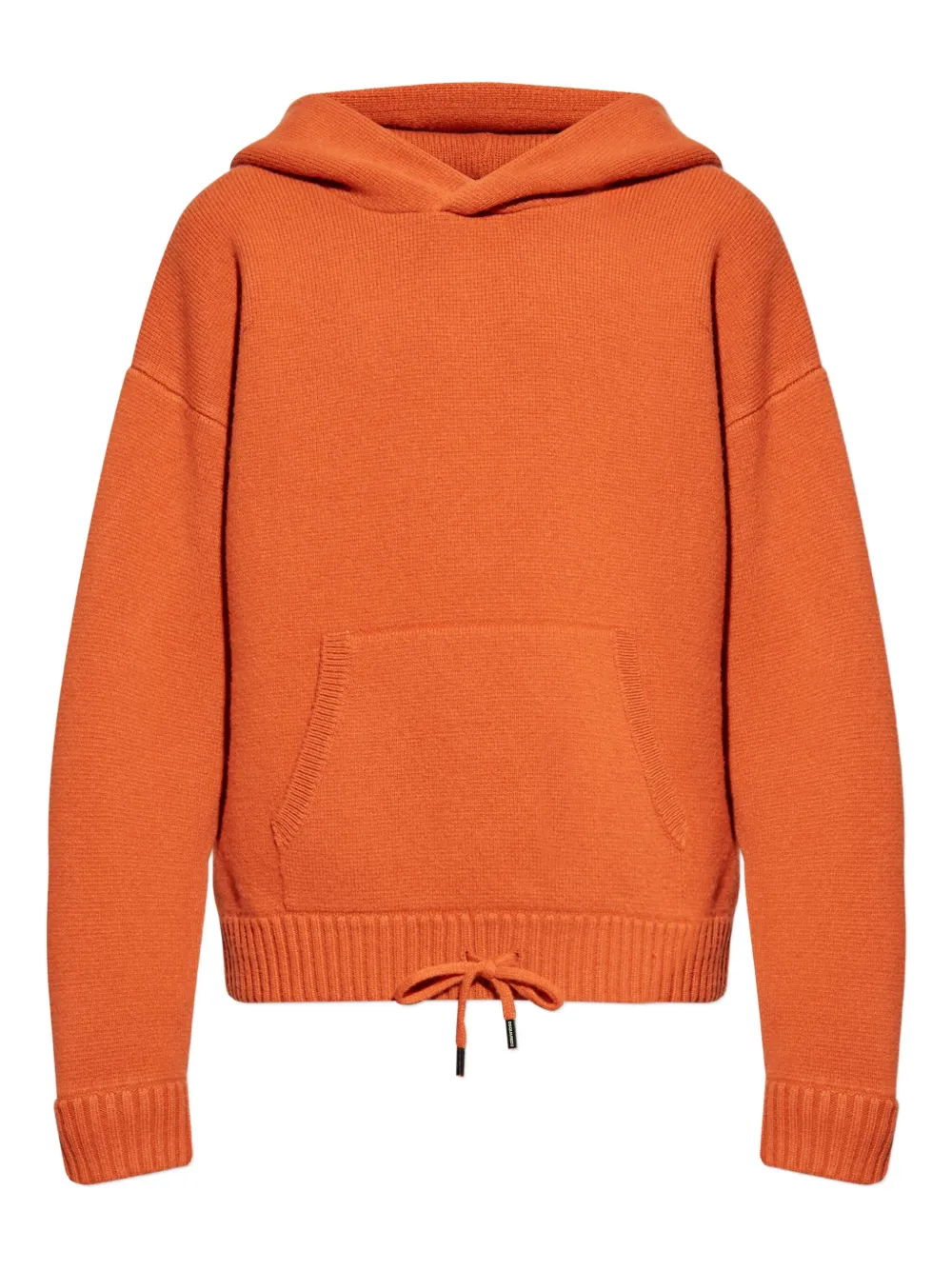 DSQUARED2 kangaroo-pocket hooded sweater Oranje