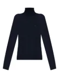 DSQUARED2 logo-detail turtleneck sweater - Blue