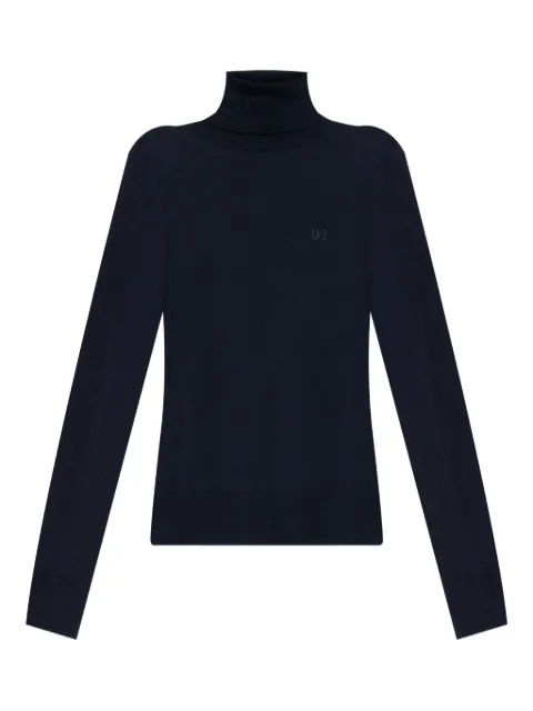 DSQUARED2 suéter con cuello de tortuga