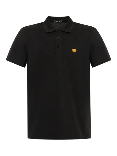 Versace medusa-emblem polo shirt