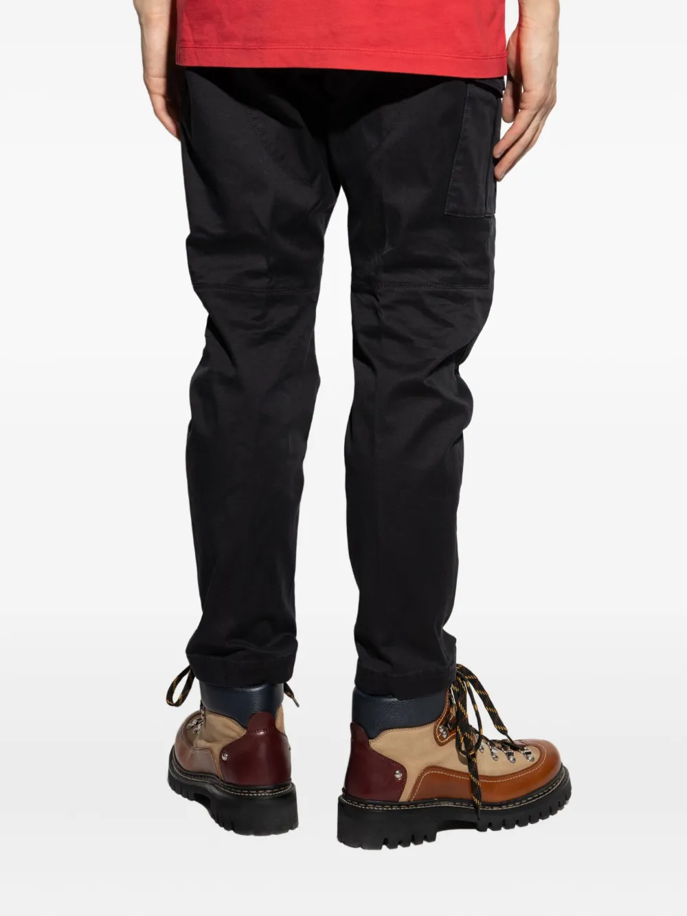 Dsquared2 Cargo Trousers In Black