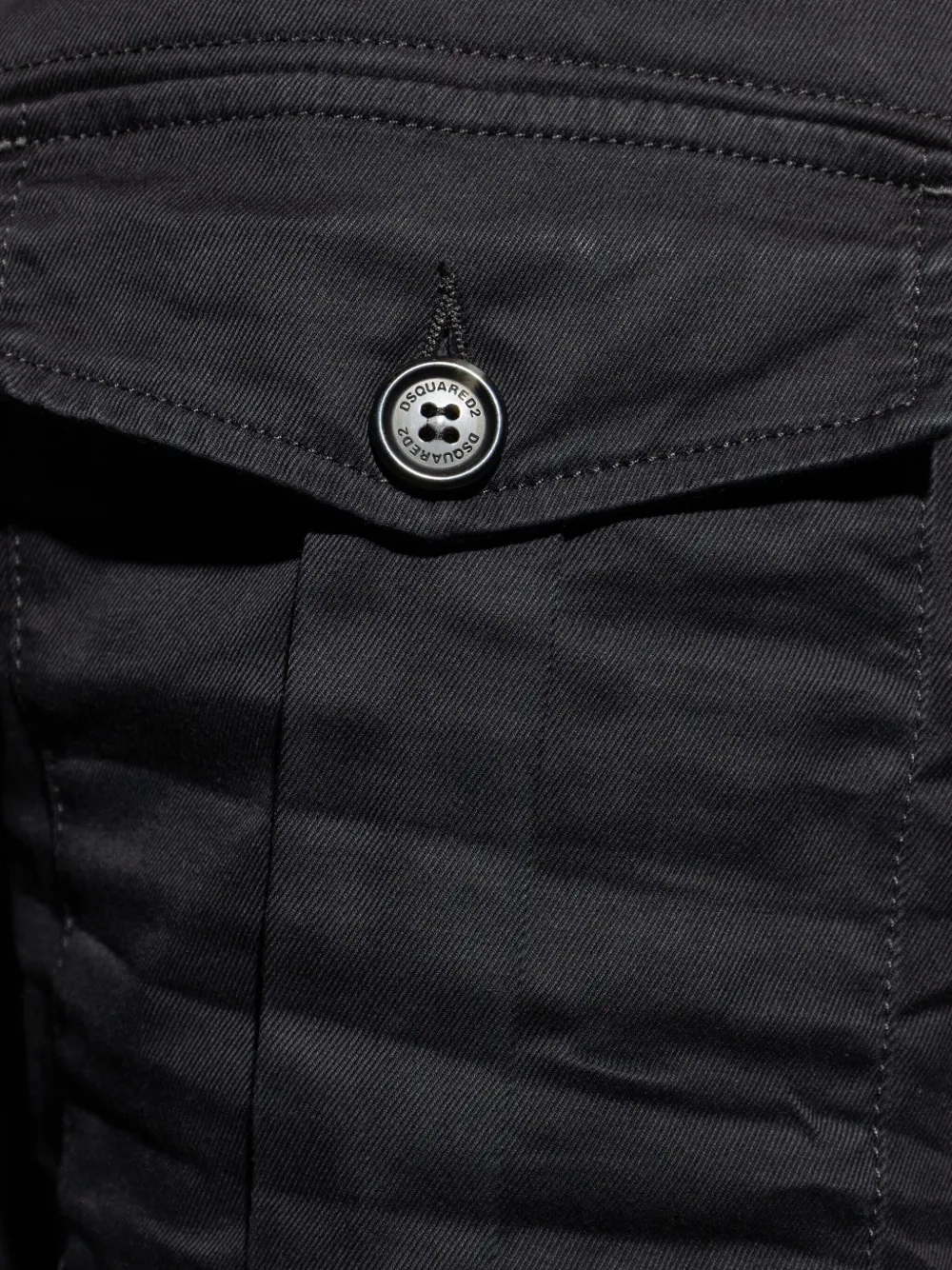 Dsquared2 Cargo Trousers In Black