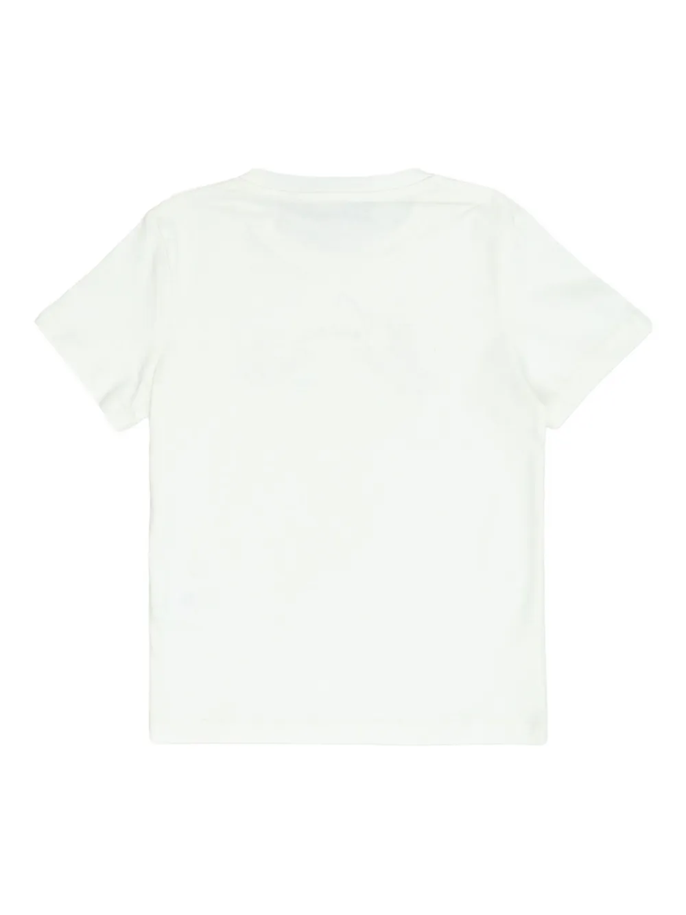 Versace Kids T-shirt met grafische print Wit